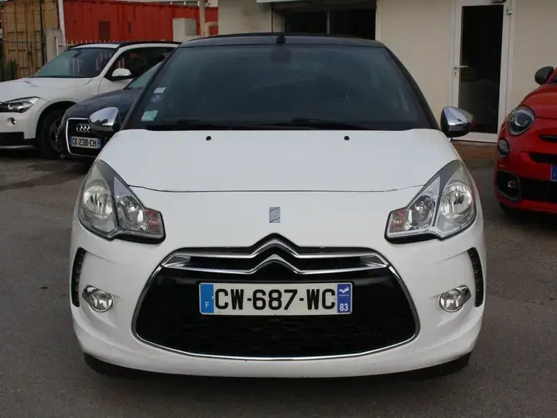 Blanc Utilisé 2013 Citroën DS3 Cabriolet So Chic Cabriolet | 7 490 € - Image 1/4