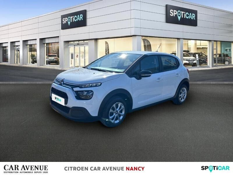 Blanc banquise (o) Utilisé 2021 Citroën C3 Feel Citadine | 11 990 € (Prix juste) - Image 1/1