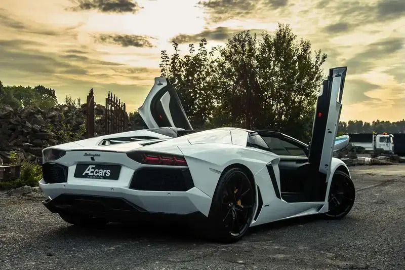 Blanc Utilisé 2014 Lamborghini Aventador Cabriolet | 339 950 € - Image 1/4