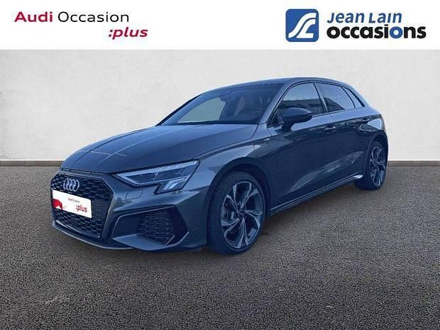 Gris Utilisé 2022 Audi A3 e-tron S-Line Citadine | 30 990 € (Prix juste) - Image 1/4