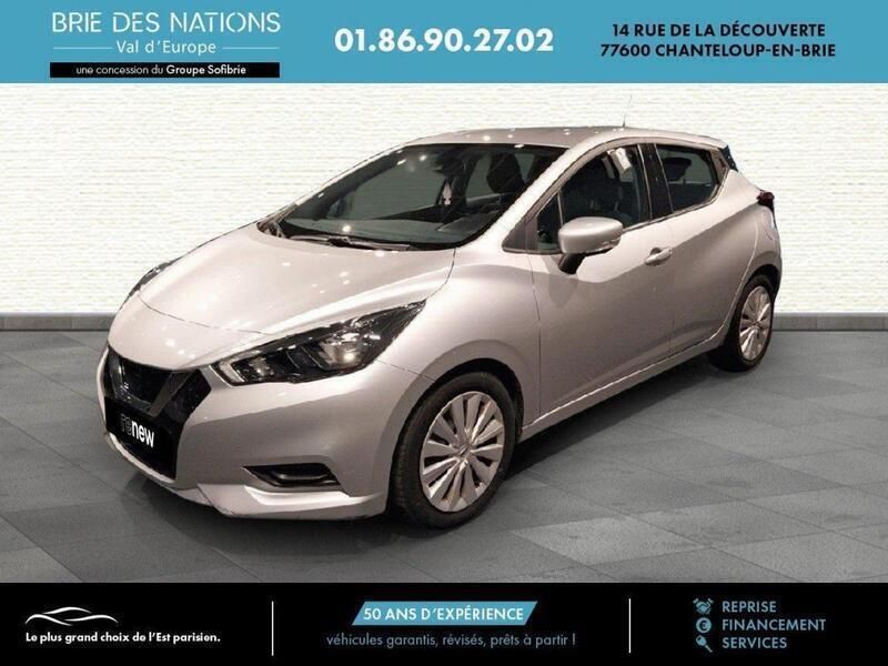 Gris Utilisé 2021 Nissan Micra Citadine | 12 890 € (Prix juste) - Image 1/3