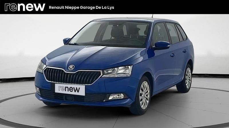 Bleu Occasion 2019 Skoda Fabia Business Line Break | 11 999 € (Prix juste) - Image 1/4