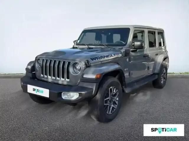 Sting gray Occasion 2022 Jeep Wrangler Unlimited Overland SUV | 61 990 € (Prix juste) - Image 1/4