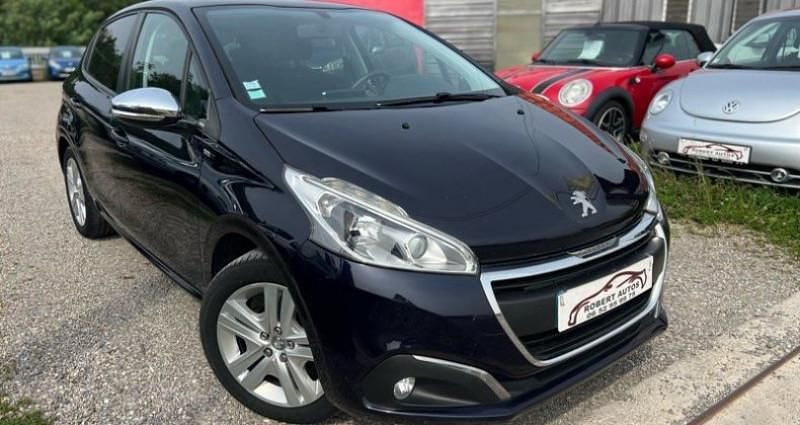 Bleu Utilisé 2016 Peugeot 208 Style Citadine | 5 490 € (Bon prix) - Image 1/4