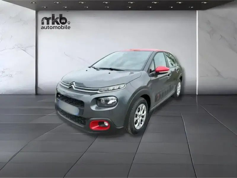 Gris Utilisé 2017 Citroën C3 Feel Citadine | 7 590 € (Prix assez cher) - Image 1/4