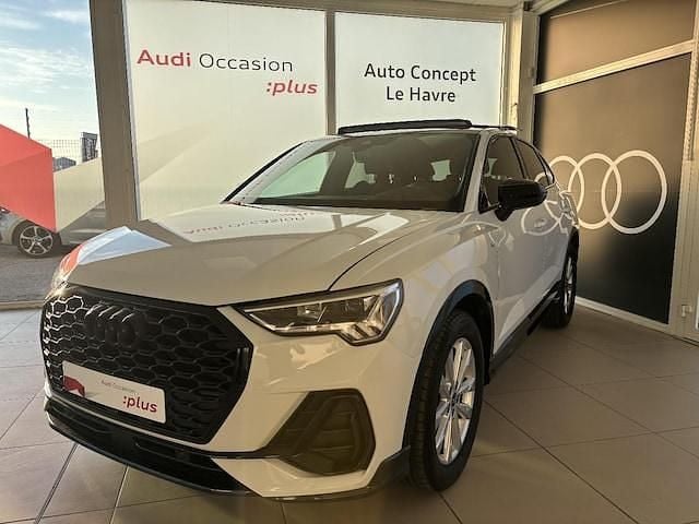 Occasion Audi Q3 Sportback S-Line 150 ch (110 kW) 2025 Blanc glacier métallisé SUV