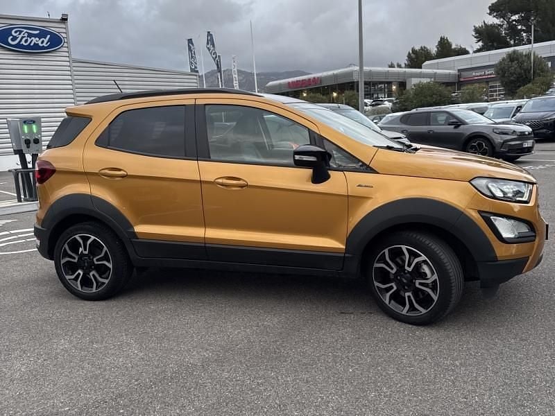 Occasion Ford Ecosport Active 125 ch (91 kW) 2022 Fashion jaune luxe SUV