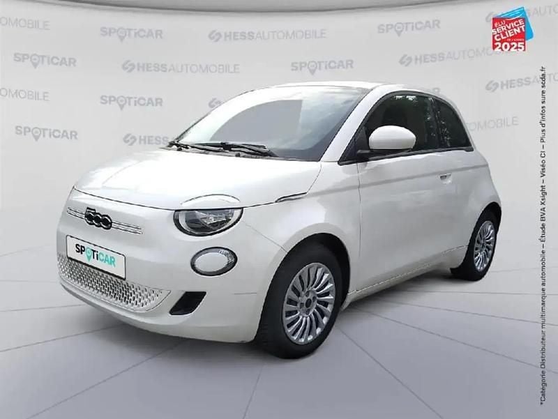 Blanc Utilisé 2022 Fiat 500e Action Citadine | 10 999 € (Bon prix) - Image 1/4