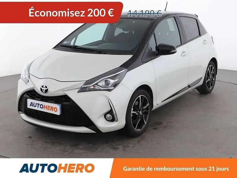 Blanc Occasion 2017 Toyota Yaris Citadine | 13 990 € - Image 1/2