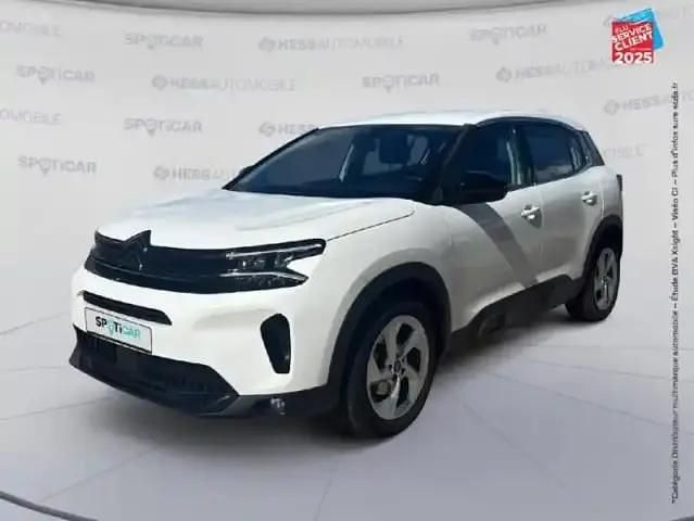 Blanc Utilisé 2022 Citroën C5 Aircross Feel SUV | 21 999 € (Prix juste) - Image 1/4