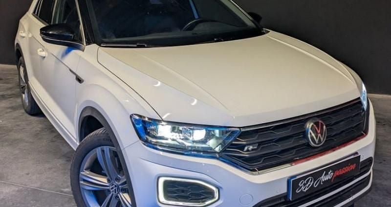 Blanc Occasion 2022 VW T-Roc R-line SUV | 23 490 € (Super prix) - Image 1/4