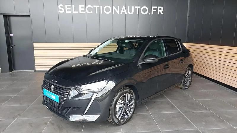 Noir Utilisé 2022 Peugeot 208 Allure Citadine | 24 890 € - Image 1/4