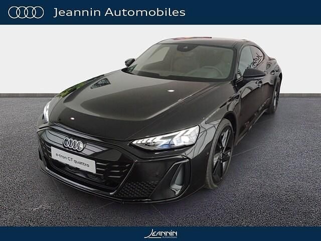 Noir mythique métallisé Occasion 2025 Audi e-tron GT quattro Design Berline | 108 000 € (Prix juste) - Image 1/4