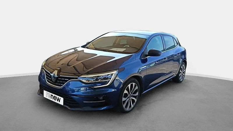 Bleu Occasion 2021 Renault Mégane IV Intens Berline | 15 490 € (Prix juste) - Image 1/4
