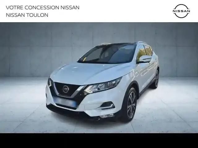 Blanc lunaire Occasion 2019 Nissan Qashqai N-Connecta SUV | 17 990 € (Prix juste) - Image 1/4
