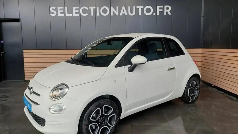 Blanc Utilisé 2022 Fiat 500 Club Berline | 16 590 € (Prix cher) - Image 1/4