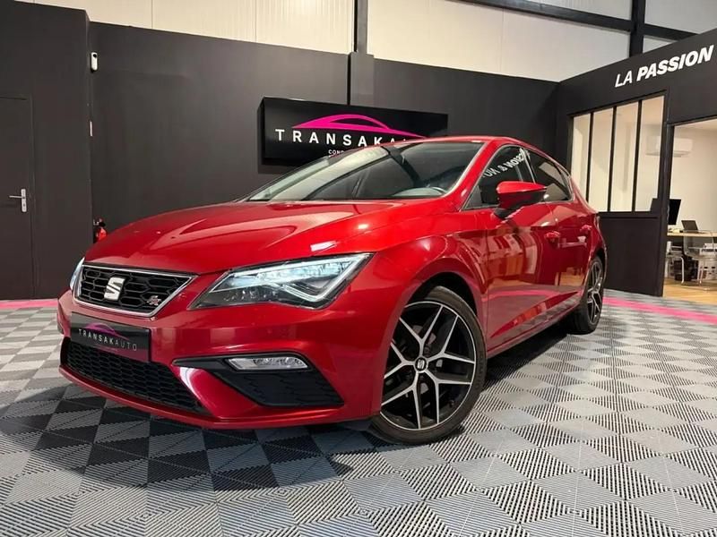 Rouge Occasion 2019 Seat Leon FR Berline | 17 990 € (Bon prix) - Image 1/4