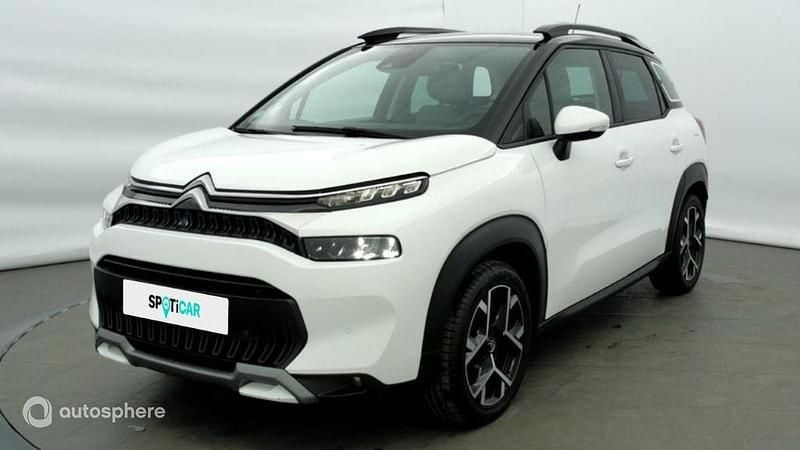 Blanc Utilisé 2021 Citroën C3 Aircross PureTech SUV | 15 790 € (Prix juste) - Image 1/4
