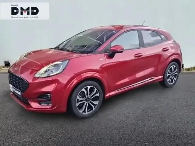 Occasion Ford Puma ST-Line 120 ch (88 kW) 2022 Rouge fantastic métallisée premium SUV