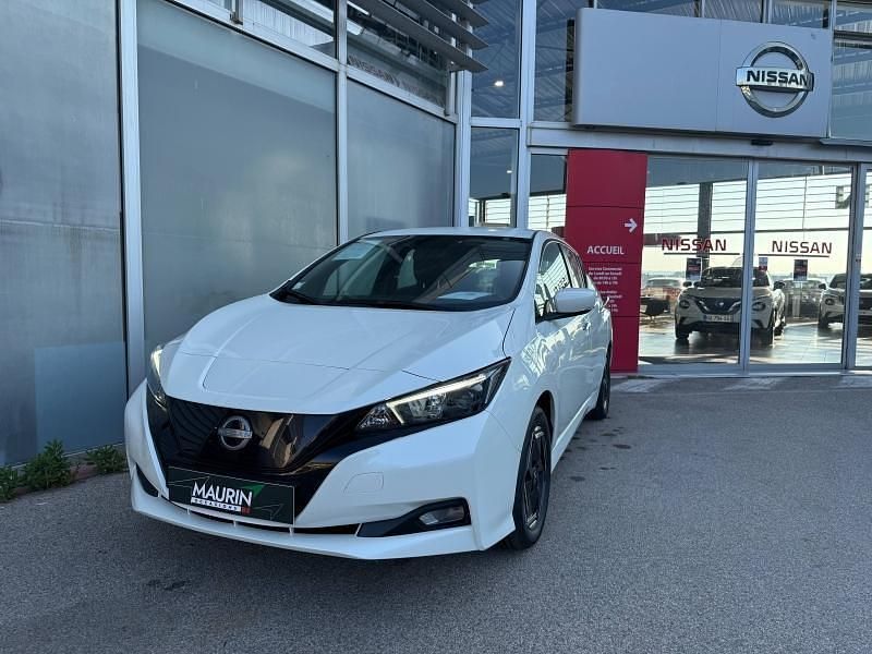 Blanc Utilisé 2022 Nissan Leaf N-Connecta Citadine | 16 500 € (Prix assez cher) - Image 1/4