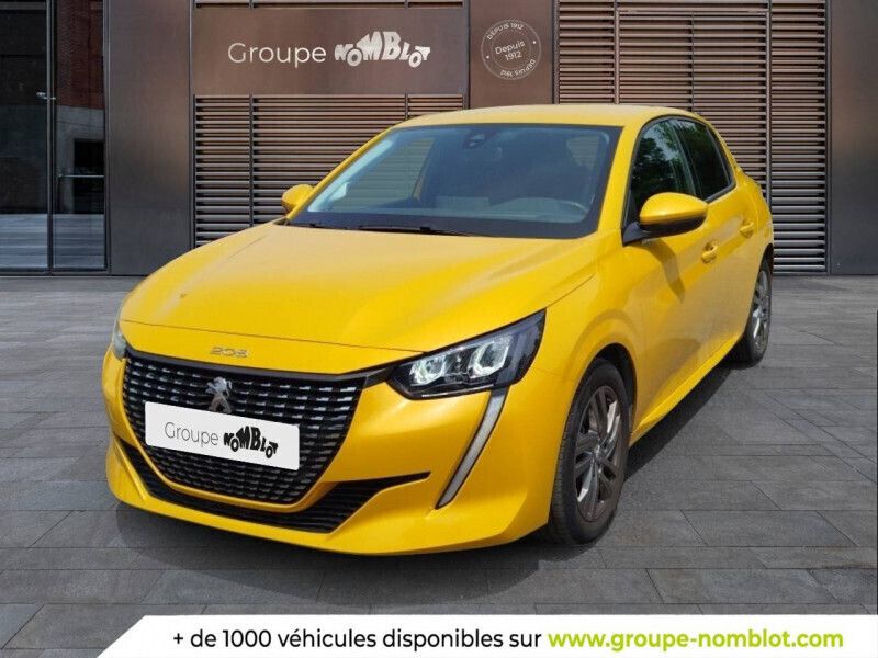 Jaune Occasion 2021 Peugeot 208 S Citadine | 13 490 € (Prix juste) - Image 1/4