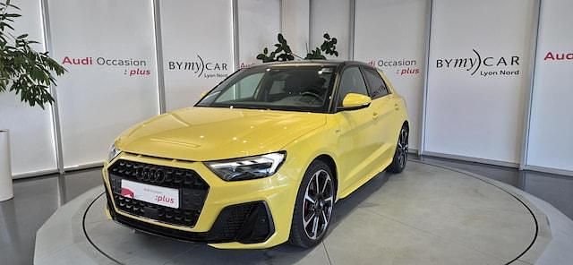 Jaune python métallisé Utilisé 2022 Audi A1 Sportback S-Line Citadine | 26 992 € (Prix juste) - Image 1/4