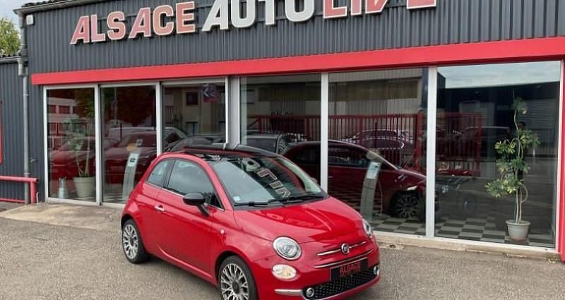 Rouge Utilisé 2017 Fiat 500 Lounge Citadine | 7 990 € (Super prix) - Image 1/4
