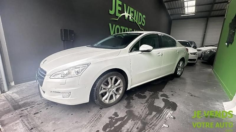 Blanc Utilisé 2010 Peugeot 508 Berline | 8 990 € (Prix juste) - Image 1/4