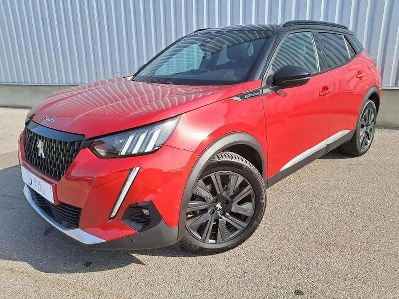 Rouge Utilisé 2020 Peugeot 2008 GT SUV | 15 269 € (Prix juste) - Image 1/4