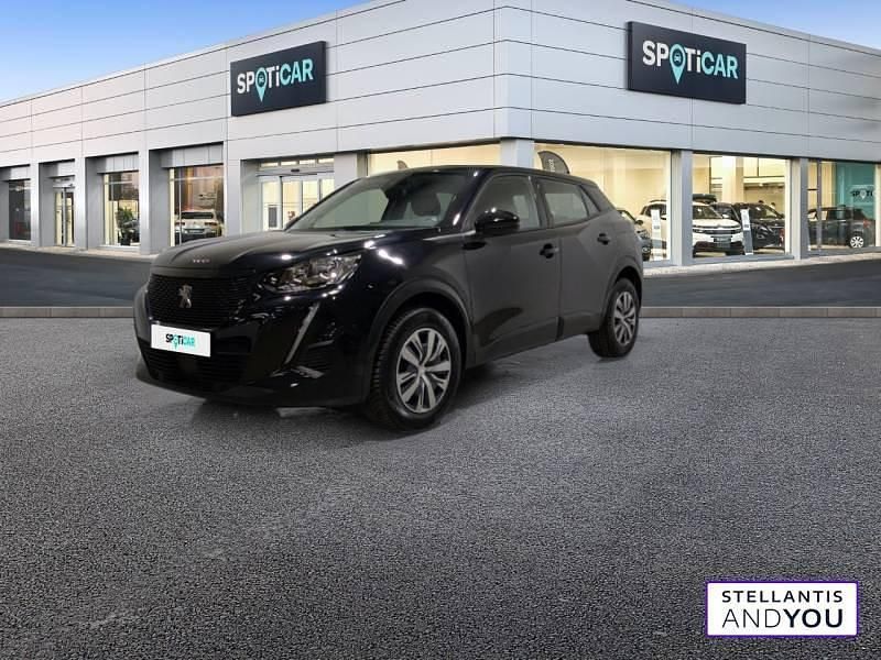 Noir Utilisé 2021 Peugeot 2008 Active SUV | 13 290 € (Prix juste) - Image 1/4