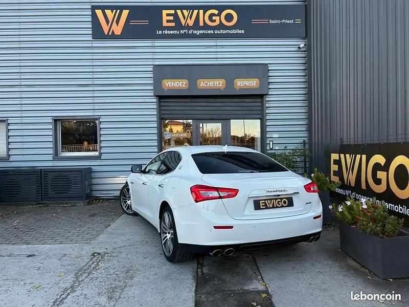 Occasion Maserati Ghibli 276 ch (202 kW) 2014 Blanc Berline