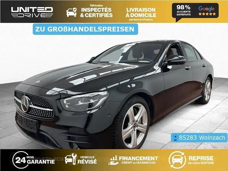 Occasion Mercedes E220 AMG line 194 ch (142 kW) 2021 Noir Berline