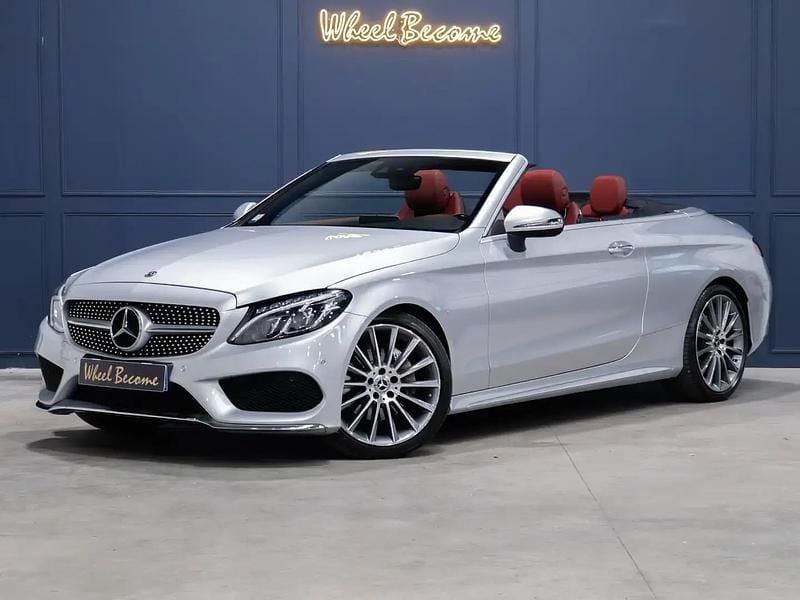Argent Utilisé 2017 Mercedes C220 Sportline Cabriolet | 30 900 € (Prix assez cher) - Image 1/4