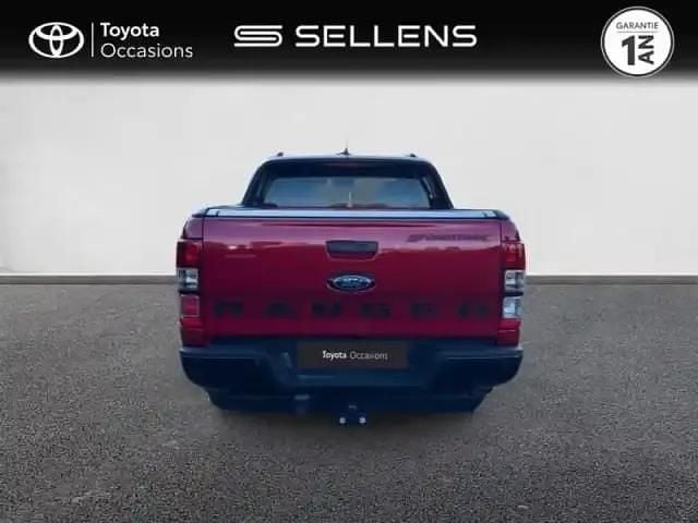 Occasion Ford Ranger 214 ch (157 kW) 2022 Rouge lucid métallisé Pick-up