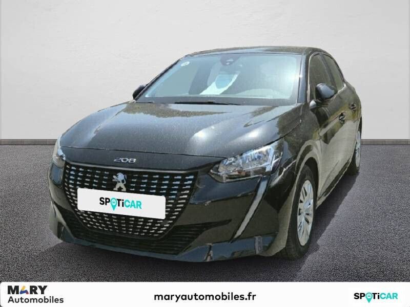 Noir Utilisé 2023 Peugeot 208 Active Citadine | 15 990 € (Prix juste) - Image 1/4