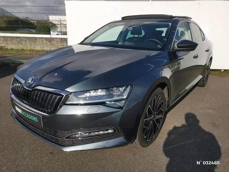 Gris Utilisé 2021 Skoda Superb LAURIN & KLEMENT Berline | 25 990 € - Image 1/4