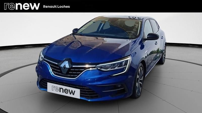 Bleu Occasion 2024 Renault Mégane IV Techno Berline | 22 900 € (Prix juste) - Image 1/4