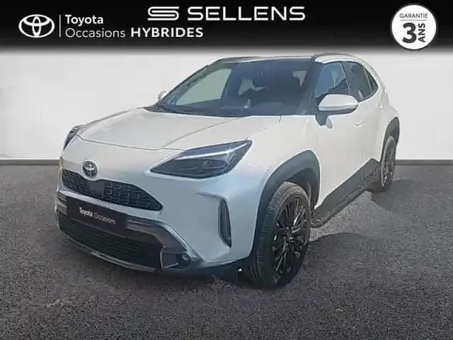 Blanc lunaire nacré Occasion 2023 Toyota Yaris Cross SUV | 27 790 € (Prix assez cher) - Image 1/4