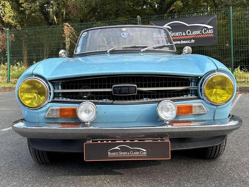 Occasion Triumph TR6 150 ch (110 kW) 1972 Bleu Cabriolet