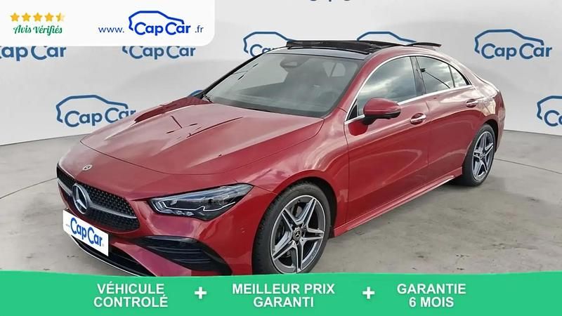 Occasion Mercedes CLA200 AMG line 163 ch (119 kW) 2024 Rouge Berline