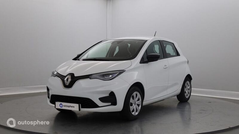 Blanc quartz Utilisé 2021 Renault Zoe Business Citadine | 13 499 € (Bon prix) - Image 1/4
