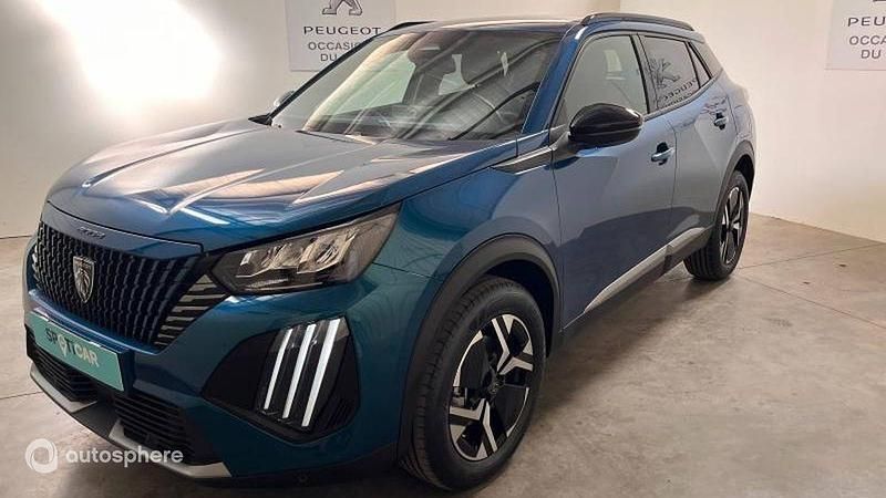 Bleu Nouvelle 2025 Peugeot 2008 Allure SUV | 28 499 € (Prix juste) - Image 1/4