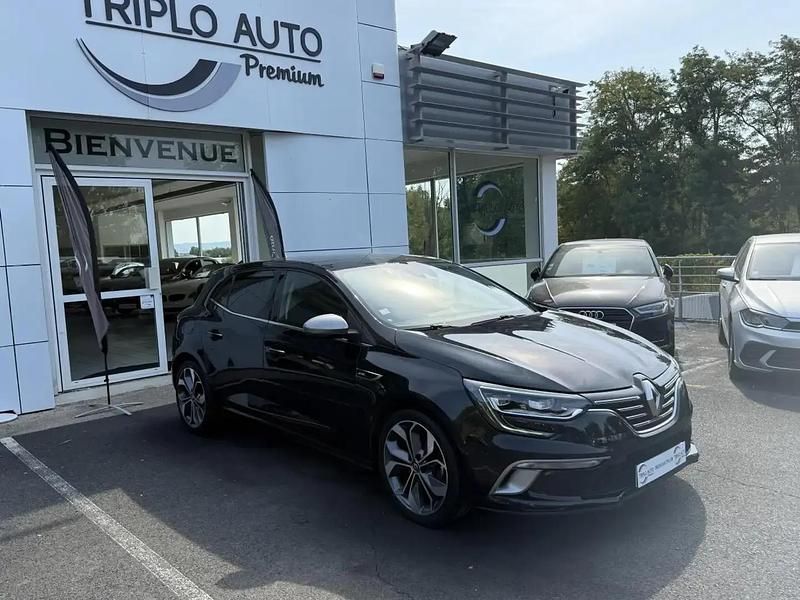 Noir Utilisé 2019 Renault Mégane GT Line GT-Line Berline | 14 990 € (Prix juste) - Image 1/4
