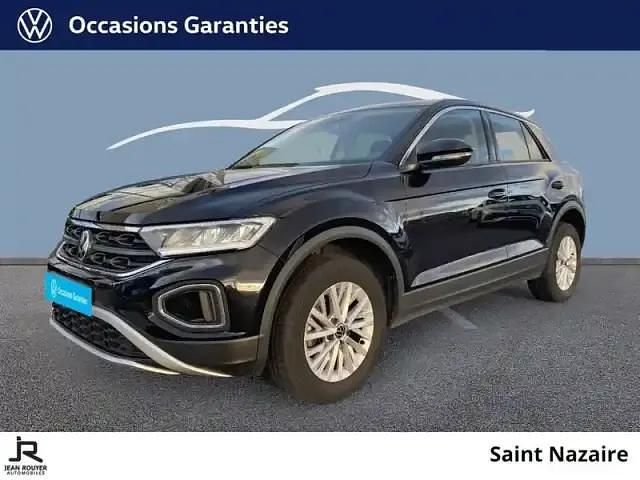 Deep black nacré/deep black nacré Occasion 2023 VW T-Roc SUV | 20 890 € (Bon prix) - Image 1/4
