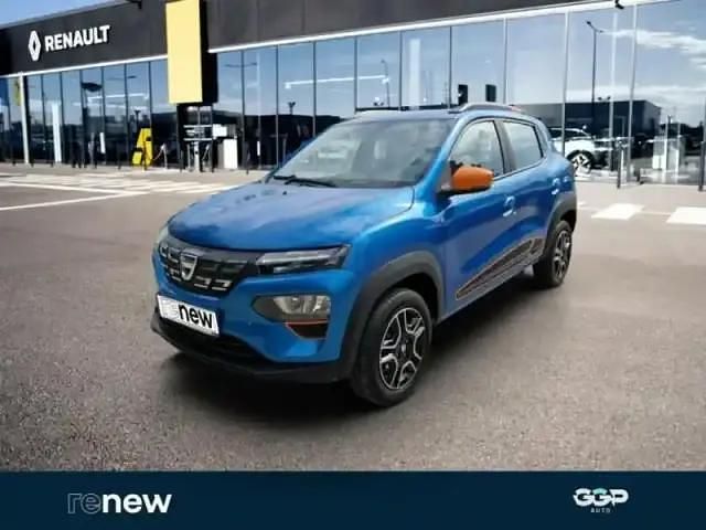 Bleu Occasion 2022 Dacia Spring Comfort Plus Citadine | 9 499 € (Prix juste) - Image 1/4