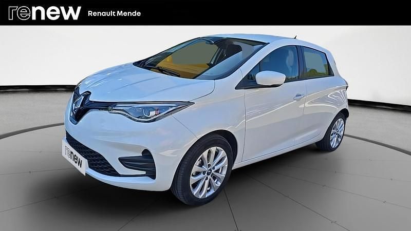 Blanc Utilisé 2021 Renault Zoe Zen Citadine | 12 890 € (Prix juste) - Image 1/4