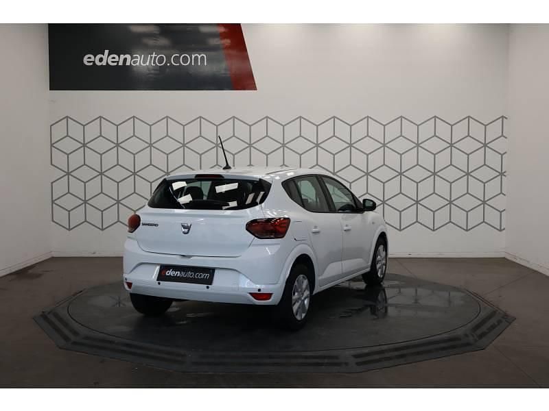 Occasion Dacia Sandero Comfort 101 ch (74 kW) 2022 Blanc Citadine