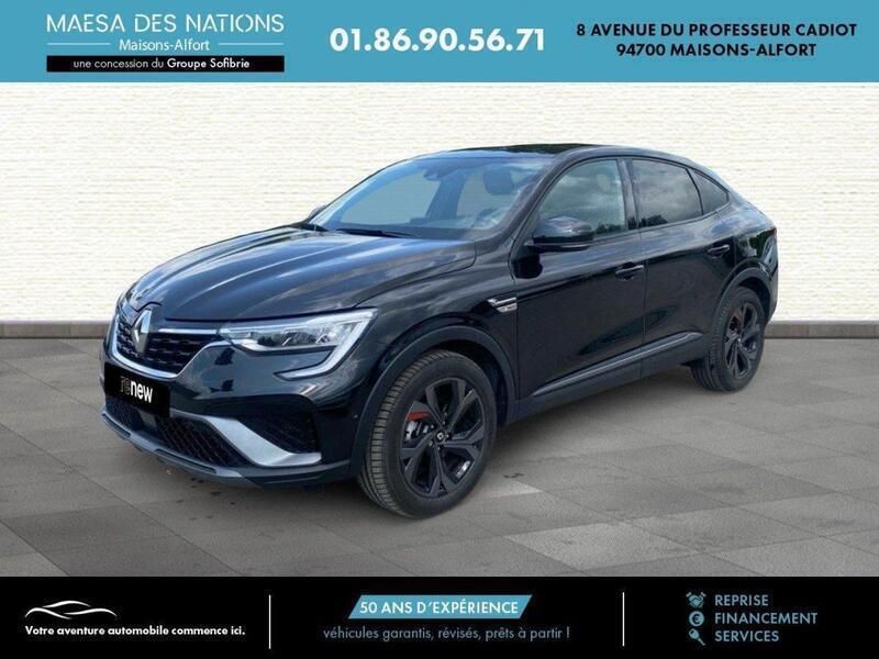 Noir Utilisé 2021 Renault Arkana R.S. SUV | 21 990 € (Prix juste) - Image 1/3
