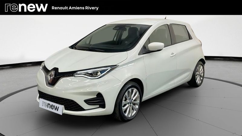 Blanc Utilisé 2020 Renault Zoe Zen Citadine | 14 990 € (Prix cher) - Image 1/4