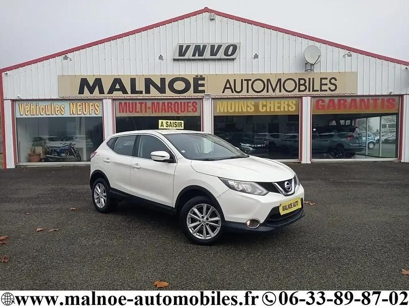 Blanc Occasion 2016 Nissan Qashqai Acenta Connect SUV | 10 990 € (Prix assez cher) - Image 1/4